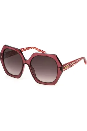 Roberto Cavalli SJC087V 01CK Occhiali da Sole Borgogna per Donna