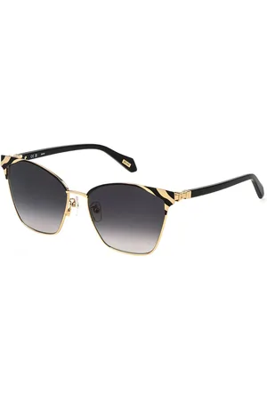 Roberto Cavalli SJC093 0301 Occhiali da Sole Oro per Donna