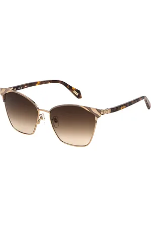 Roberto Cavalli SJC093 02AM Occhiali da Sole Oro per Donna