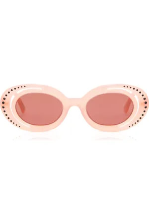 Marni Zion Canyon Cream VDH Occhiali da Sole Rosa per Uomo