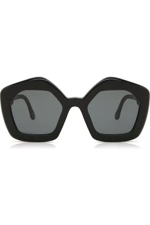 Marni Laughing Waters Neri Vestibilità Orientale RQ3 Occhiali da Sole Neri per Uomo