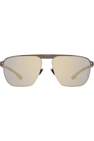 Ic! Berlin M1619 AMG 06 Graphite-Bronze Occhiali da Sole Grigi per Uomo