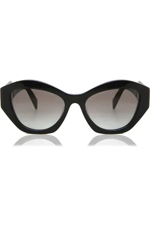 Prada PR 07YSF Symbole Vestibilità Orientale 1AB0A7 Occhiali da Sole Neri per Donna