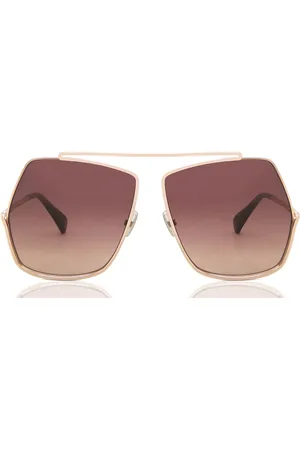 Max Mara MM0006 28F Occhiali da Sole Oro per Donna