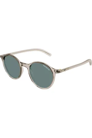 Montblanc MB0324S 004 Occhiali da Sole Marroni per Uomo