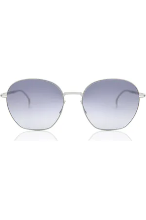 Ic! Berlin M1545 Kusi Full Metallo Chrome Occhiali da Sole Grigi per Uomo