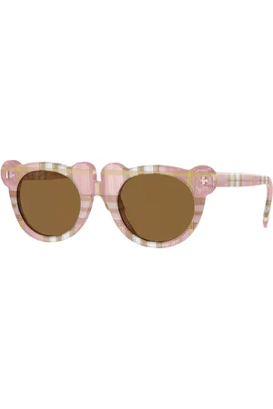 Burberry JB4355F per Bambino Vestibilità Orientale 397273 Occhiali da Sole Rosa per Bambino