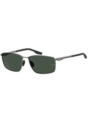 Under Armour UA FOCUSED/G Vestibilità Orientale 5MO/QT Occhiali da Sole Argentati per Uomo