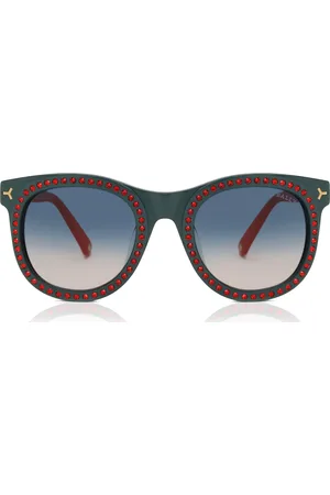 Bally BY2069 05 Occhiali da Sole Blu per Donna