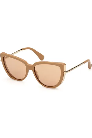 Max Mara MM0095 LIZ1 46G Occhiali da Sole Marroni per Donna