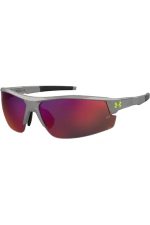 Under Armour UA SKILLZ/G Vestibilità Orientale 4WC/B3 Occhiali da Sole Grigi per Uomo