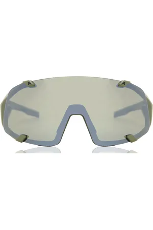Alpina Hawkeye Q-Lite A8691071 Occhiali da Sole Bianchi per Uomo