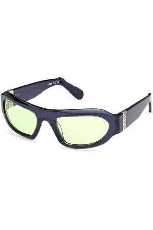 GCDS GD0045 90N Occhiali da Sole Blu per Uomo