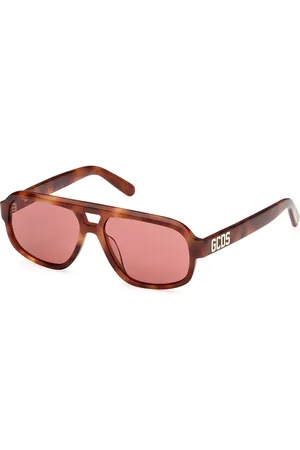 GCDS GD0046 52S Occhiali da Sole Tartarugatishell per Uomo