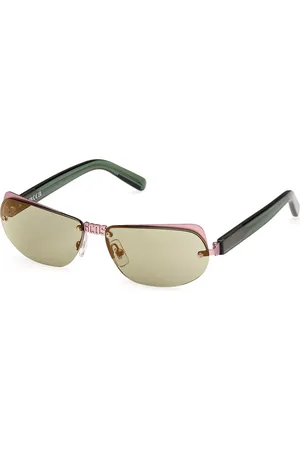 GCDS GD0047 73Q Occhiali da Sole Oro per Uomo