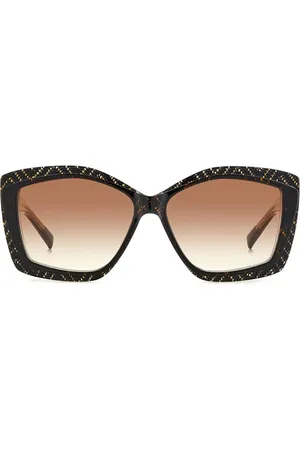 Missoni MIS 0187/G/S Vestibilità Orientale VH8/HA Occhiali da Sole Neri per Donna