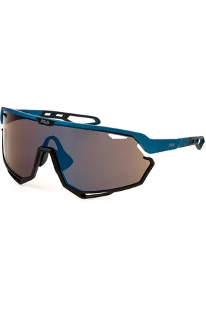 Fila SFI721 U07B Occhiali da Sole Blu per Uomo