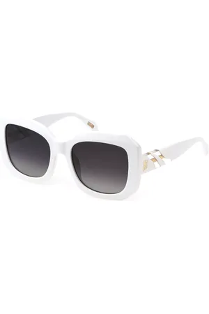 Roberto Cavalli SJC085V 0847 Occhiali da Sole Bianchi per Donna