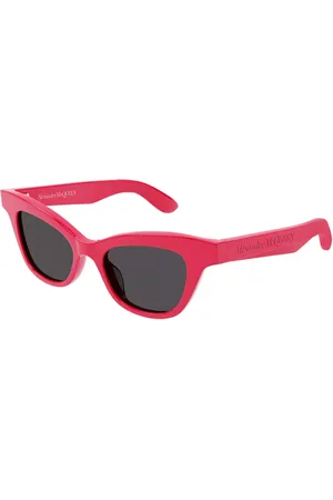 Alexander McQueen AM0381S 004 Occhiali da Sole Rosa per Donna