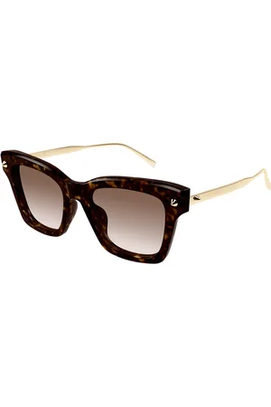 Alexander McQueen AM0483S Vestibilità Orientale 002 Occhiali da Sole per Donna