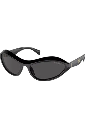 Prada PR A20SF Vestibilità Orientale 16K5S0 Occhiali da Sole Neri per Donna