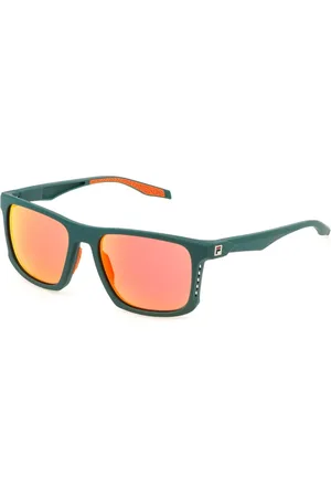 Fila SFI894 B63X Occhiali da Sole Verdi per Uomo