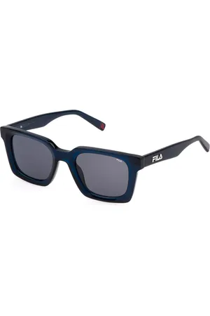 Fila SFI897 0AGQ Occhiali da Sole Blu per Uomo