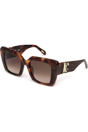 Roberto Cavalli SJC104 0752 Occhiali da Sole Tartarugatishell per Donna