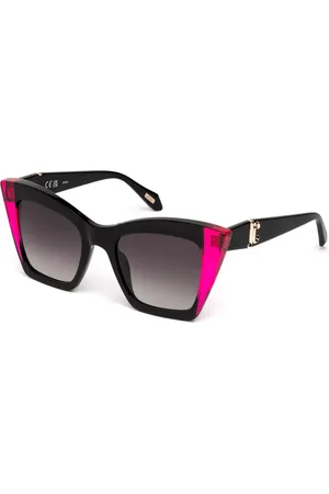 Roberto Cavalli SJC106V 700K Occhiali da Sole Neri per Donna