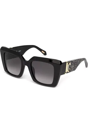 Roberto Cavalli SJC104 0700 Occhiali da Sole Neri per Donna