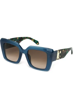 Roberto Cavalli SJC104 0D99 Occhiali da Sole Blu per Donna