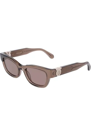 Salvatore Ferragamo SF2067S 232 Occhiali da Sole Marroni per Donna