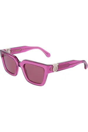 Salvatore Ferragamo SF2066S 665 Occhiali da Sole Rosa per Donna