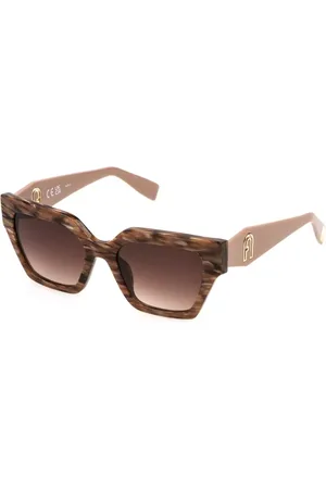 Furla SFU811 06YH Occhiali da Sole Marroni per Uomo