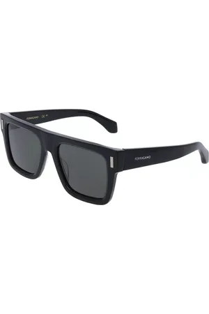Salvatore Ferragamo SF2063SE 001 Occhiali da Sole Neri per Uomo