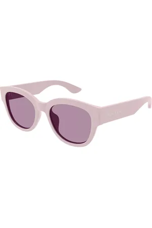 Alexander McQueen AM0509SA Vestibilità Orientale 005 Occhiali da Sole Rosa per Donna