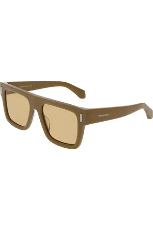 Salvatore Ferragamo SF2063SE 320 Occhiali da Sole Marroni per Uomo