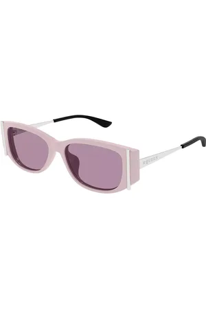Alexander McQueen AM0494SA Vestibilità Orientale 004 Occhiali da Sole Rosa per Donna