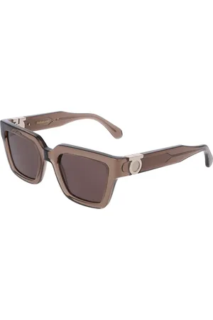 Salvatore Ferragamo SF2066S 232 Occhiali da Sole Marroni per Donna