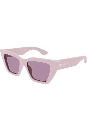 Alexander McQueen AM0507S 005 Occhiali da Sole Rosa per Donna