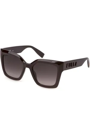 Furla SFU810V 06YW Occhiali da Sole Marroni per Uomo