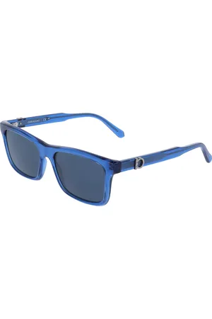 Salvatore Ferragamo SF2060SE 439 Occhiali da Sole Blu per Uomo