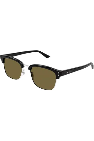 Gucci GG1897SK Vestibilità Orientale 003 Occhiali da Sole Neri per Uomo