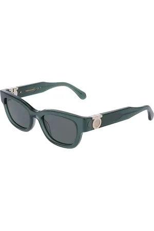Salvatore Ferragamo SF2067S 317 Occhiali da Sole Verdi per Donna