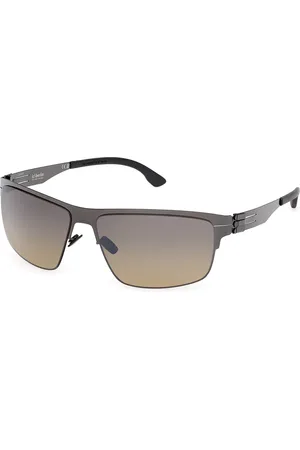 Ic! Berlin IC0061 Nate Polarized 08R Occhiali da Sole Gunmetal per Uomo