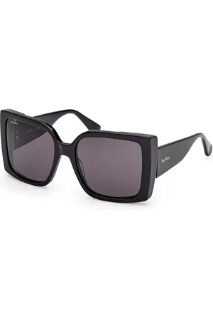 Max Mara MM0131 01A Occhiali da Sole Neri per Donna