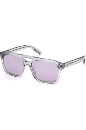 GCDS GD0058 20Y Occhiali da Sole Grigi per Uomo
