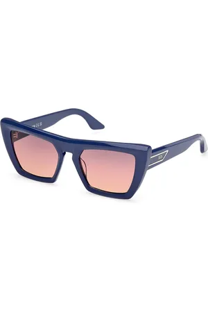 GCDS GD0065 90K Occhiali da Sole Blu per Donna
