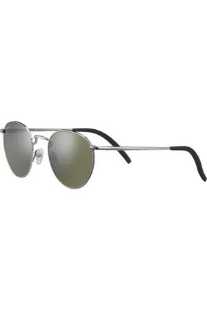 Serengeti Hamel Polarized 8927 Occhiali da Sole Argentati per Uomo