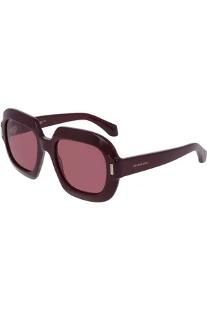 Salvatore Ferragamo SF2068SE 606 Occhiali da Sole Borgogna per Donna